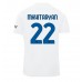 Inter Milan Henrikh Mkhitaryan #22 Kopio Vieras Pelipaita 2023-24 Lyhyet Hihat